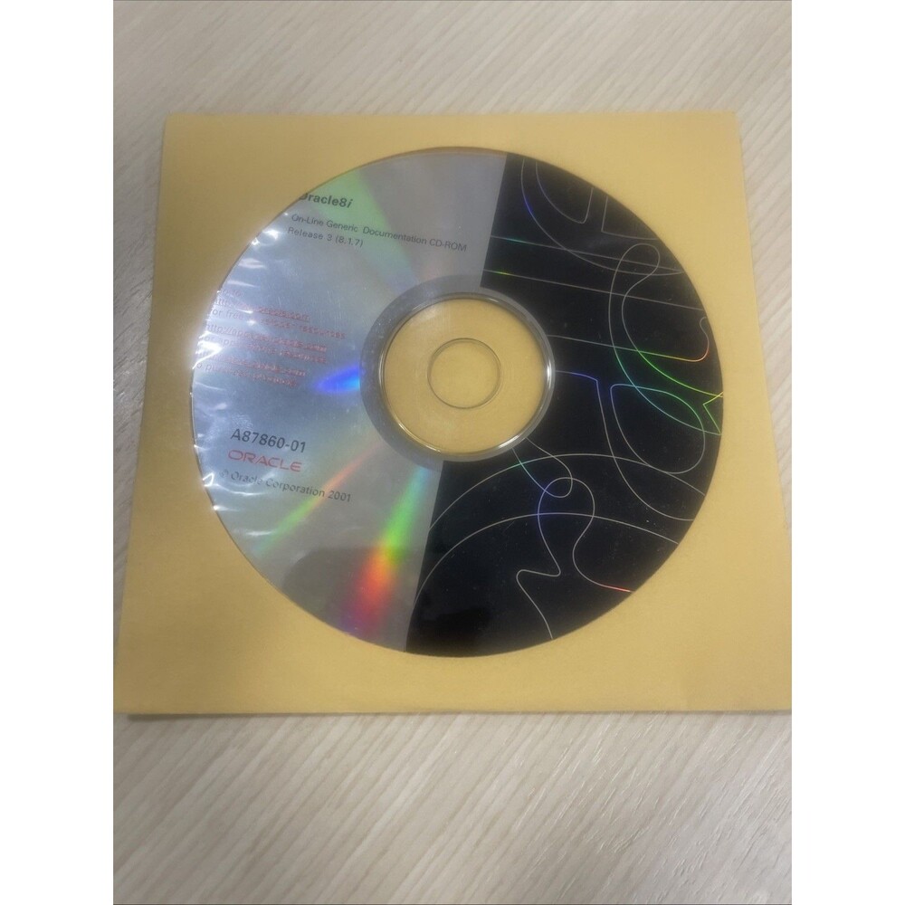Oracle8i On-Line Generic Documentation CD-ROM Release 3 (8.1.7)